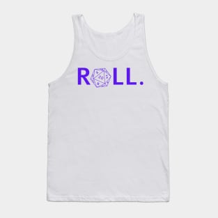 Roll. RPG Shirt purple Tank Top